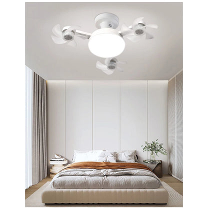 Ceiling Fan Light Remote Control Adjustment Wind Speed Timer 3 Color Modes Bedroom Decorat