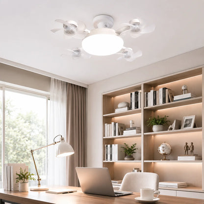 Ceiling Fan Light Remote Control Adjustment Wind Speed Timer 3 Color Modes Bedroom Decorat