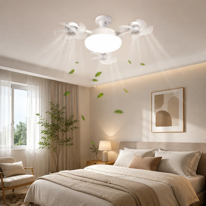 Ceiling Fan Light Remote Control Adjustment Wind Speed Timer 3 Color Modes Bedroom Decorat
